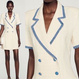 Sandro Seville Tweed dress